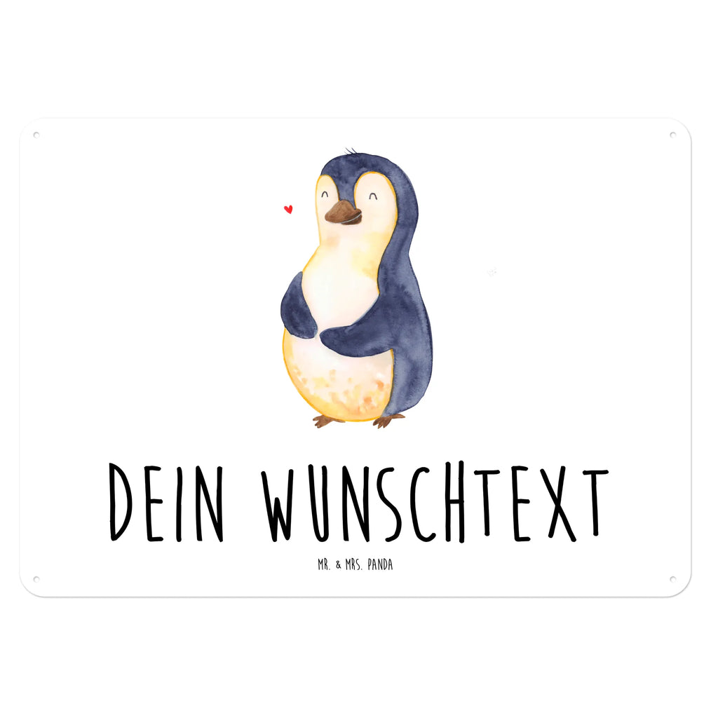 Personalisiertes Blechschild Pinguin Diät Blechschild, Metallschild, Geschenk Schild, Schild, Magnet-Metall-Schild, Deko Schild, Wandschild, Wand-Dekoration, Türschild, Pinguin, Pinguine, Diät, Abnehmen, Abspecken, Gewicht, Motivation, Selbstliebe, Körperliebe, Selbstrespekt