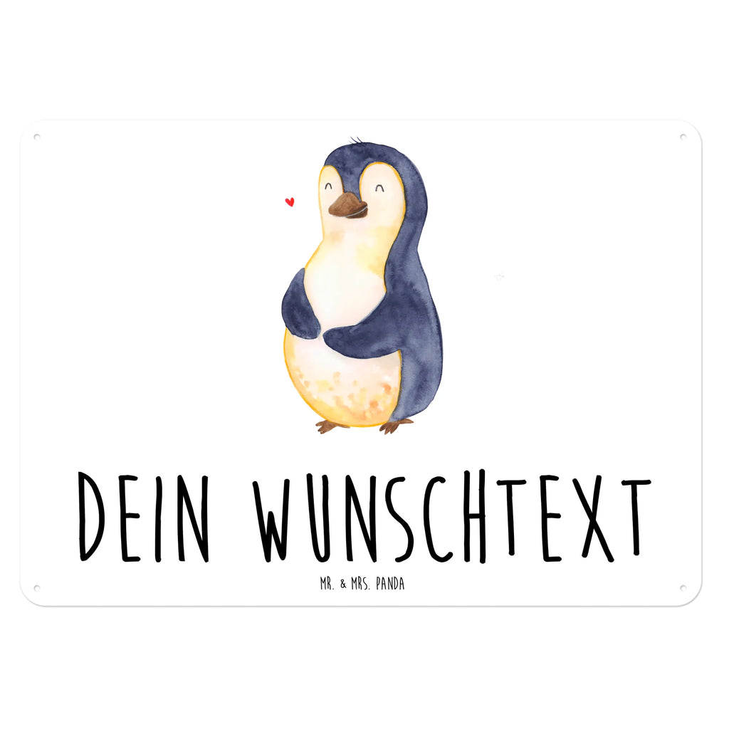 Personalisiertes Blechschild Pinguin Diät Blechschild, Metallschild, Geschenk Schild, Schild, Magnet-Metall-Schild, Deko Schild, Wandschild, Wand-Dekoration, Türschild, Pinguin, Pinguine, Diät, Abnehmen, Abspecken, Gewicht, Motivation, Selbstliebe, Körperliebe, Selbstrespekt