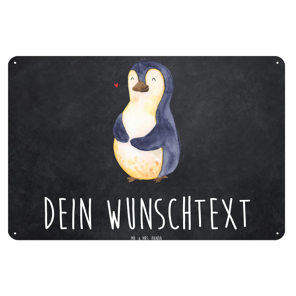 Personalisiertes Blechschild Pinguin Diät Blechschild, Metallschild, Geschenk Schild, Schild, Magnet-Metall-Schild, Deko Schild, Wandschild, Wand-Dekoration, Türschild, Pinguin, Pinguine, Diät, Abnehmen, Abspecken, Gewicht, Motivation, Selbstliebe, Körperliebe, Selbstrespekt