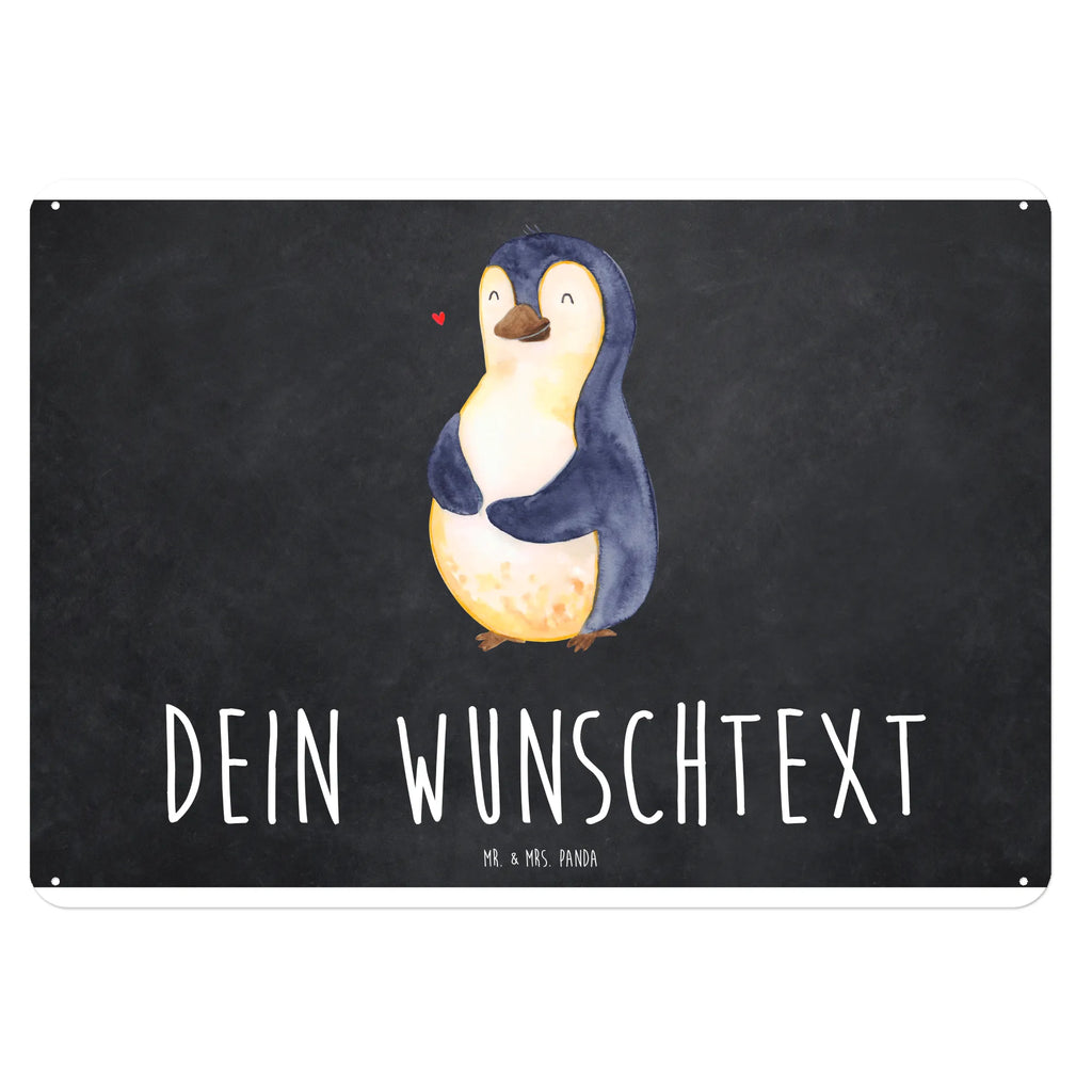 Personalisiertes Blechschild Pinguin Diät Blechschild, Metallschild, Geschenk Schild, Schild, Magnet-Metall-Schild, Deko Schild, Wandschild, Wand-Dekoration, Türschild, Pinguin, Pinguine, Diät, Abnehmen, Abspecken, Gewicht, Motivation, Selbstliebe, Körperliebe, Selbstrespekt