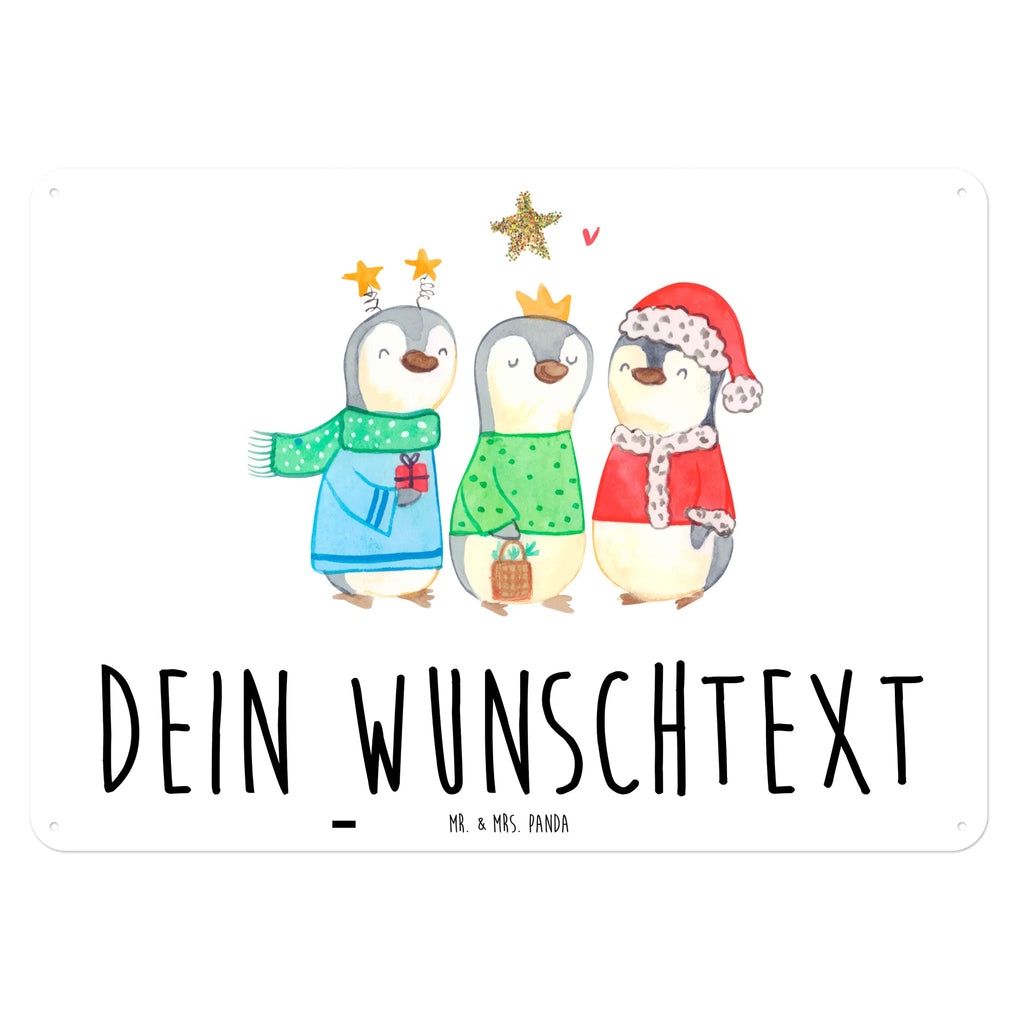 Personalisiertes Blechschild Winterzeit Heilige drei Könige Blechschild, Metallschild, Geschenk Schild, Schild, Magnet-Metall-Schild, Deko Schild, Wandschild, Wand-Dekoration, Türschild, Winter, Weihnachten, Weihnachtsdeko, Nikolaus, Advent, Heiligabend, Wintermotiv, Weihnachtsmann, Heilige drei Könige, Weihnachtstage, Weihnachtszeit