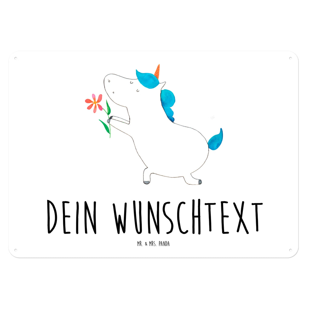 Personalisiertes Blechschild Einhorn Blume Blechschild, Metallschild, Geschenk Schild, Schild, Magnet-Metall-Schild, Deko Schild, Wandschild, Wand-Dekoration, Türschild, Einhorn, Einhörner, Einhorn Deko, Unicorn, Liebe, Liebesbeweis, Antrag, Heiratsantrag, Verlobung, Ehepaar, Pärchen, Partner, Freund, Freundin, Ehe, heiraten