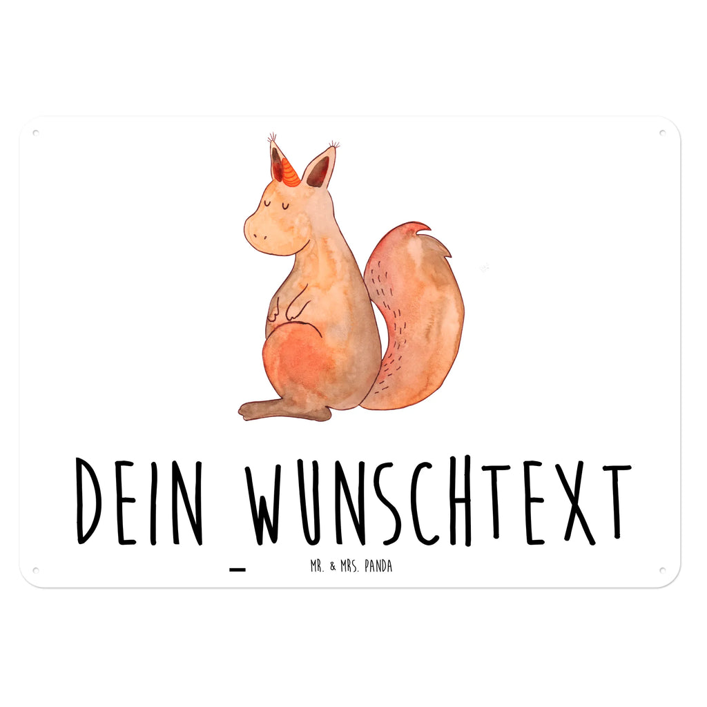 Personalisiertes Blechschild Einhorn Glauben Blechschild, Metallschild, Geschenk Schild, Schild, Magnet-Metall-Schild, Deko Schild, Wandschild, Wand-Dekoration, Türschild, Einhorn, Einhörner, Einhorn Deko, Unicorn, Einhörnchen, Eichhörnchen, Eichhorn