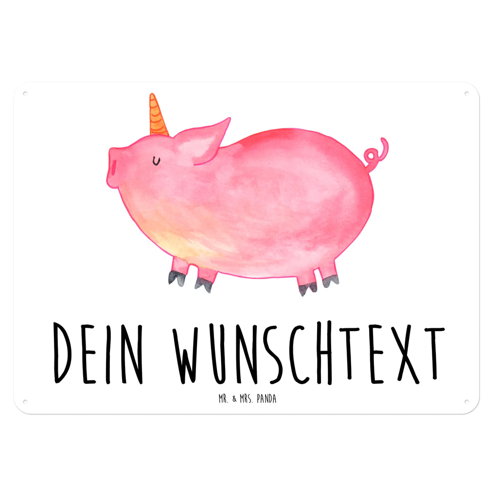 Personalisiertes Blechschild Einhorn Schweinhorn Blechschild, Metallschild, Geschenk Schild, Schild, Magnet-Metall-Schild, Deko Schild, Wandschild, Wand-Dekoration, Türschild, Einhorn, Einhörner, Einhorn Deko, Pegasus, Unicorn, Party, Spaß, Schwein, Schweinhorn, Bauer, witzig. lustig, Spruch, geschenk, Pig, Piggy, funny, english, englisch