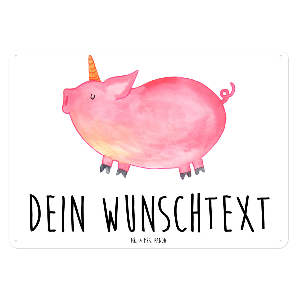 Personalisiertes Blechschild Einhorn Schweinhorn Blechschild, Metallschild, Geschenk Schild, Schild, Magnet-Metall-Schild, Deko Schild, Wandschild, Wand-Dekoration, Türschild, Einhorn, Einhörner, Einhorn Deko, Pegasus, Unicorn, Party, Spaß, Schwein, Schweinhorn, Bauer, witzig. lustig, Spruch, geschenk, Pig, Piggy, funny, english, englisch