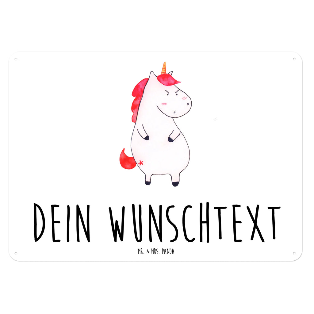 Personalisiertes Blechschild Einhorn Wut Blechschild, Metallschild, Geschenk Schild, Schild, Magnet-Metall-Schild, Deko Schild, Wandschild, Wand-Dekoration, Türschild, Einhorn, Einhörner, Einhorn Deko, Pegasus, Unicorn, Realität, Ansage, lustlos, nein, Büro, Arbeit, wütend, dumme Fragen, lustig, Spaß, Geschenk