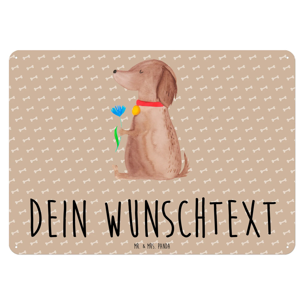 Personalisiertes Blechschild Hund Blume Blechschild, Metallschild, Geschenk Schild, Schild, Magnet-Metall-Schild, Deko Schild, Wandschild, Wand-Dekoration, Türschild, Hund, Hundemotiv, Haustier, Hunderasse, Tierliebhaber, Hundebesitzer, Sprüche, Hunde, Frauchen, Hundeliebe