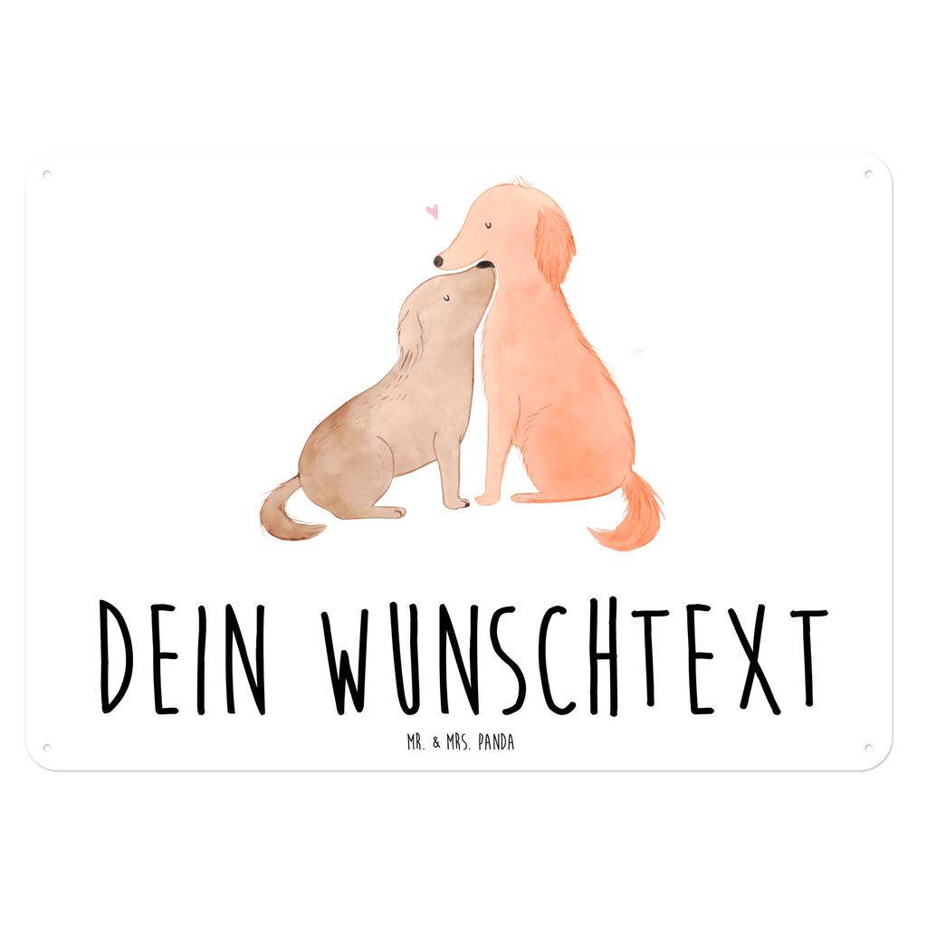 Personalisiertes Blechschild Hunde Liebe Blechschild, Metallschild, Geschenk Schild, Schild, Magnet-Metall-Schild, Deko Schild, Wandschild, Wand-Dekoration, Türschild, Hund, Hundemotiv, Haustier, Hunderasse, Tierliebhaber, Hundebesitzer, Sprüche, Liebe, Hund. Hunde, Kuss, Vertrauen, Kuscheln, Herz