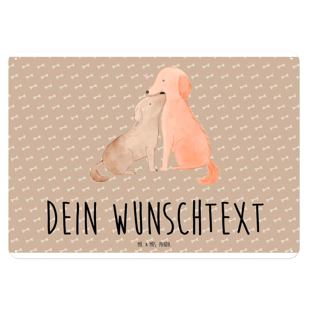 Personalisiertes Blechschild Hunde Liebe Blechschild, Metallschild, Geschenk Schild, Schild, Magnet-Metall-Schild, Deko Schild, Wandschild, Wand-Dekoration, Türschild, Hund, Hundemotiv, Haustier, Hunderasse, Tierliebhaber, Hundebesitzer, Sprüche, Liebe, Hund. Hunde, Kuss, Vertrauen, Kuscheln, Herz