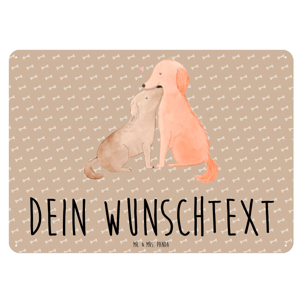 Personalisiertes Blechschild Hunde Liebe Blechschild, Metallschild, Geschenk Schild, Schild, Magnet-Metall-Schild, Deko Schild, Wandschild, Wand-Dekoration, Türschild, Hund, Hundemotiv, Haustier, Hunderasse, Tierliebhaber, Hundebesitzer, Sprüche, Liebe, Hund. Hunde, Kuss, Vertrauen, Kuscheln, Herz