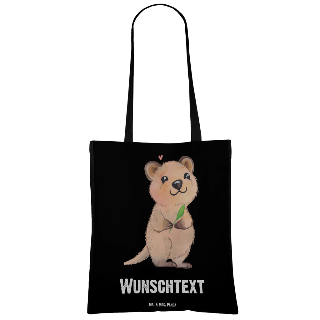 Personalisierte Tragetasche Quokka Happy Personalisierte Beuteltasche, Personalisierter Beutel, Personalisierte Einkaufstasche, Personalisierter Jutebeutel, Personalisierter Stoffbeutel, Tragetasche mit Namen, Einkaufstasche mit Namen, Stoffbeutel mit Namen, Personalisierte Tasche, Personalisierte Jutetasche, Personalisierte Kindergartentasche, Tiermotive, Gute Laune, lustige Sprüche, Tiere, Quokka, Verschieben, Aufschieberitis, Lustiger Spruch, Niedliches Tier, Dinge erledigen