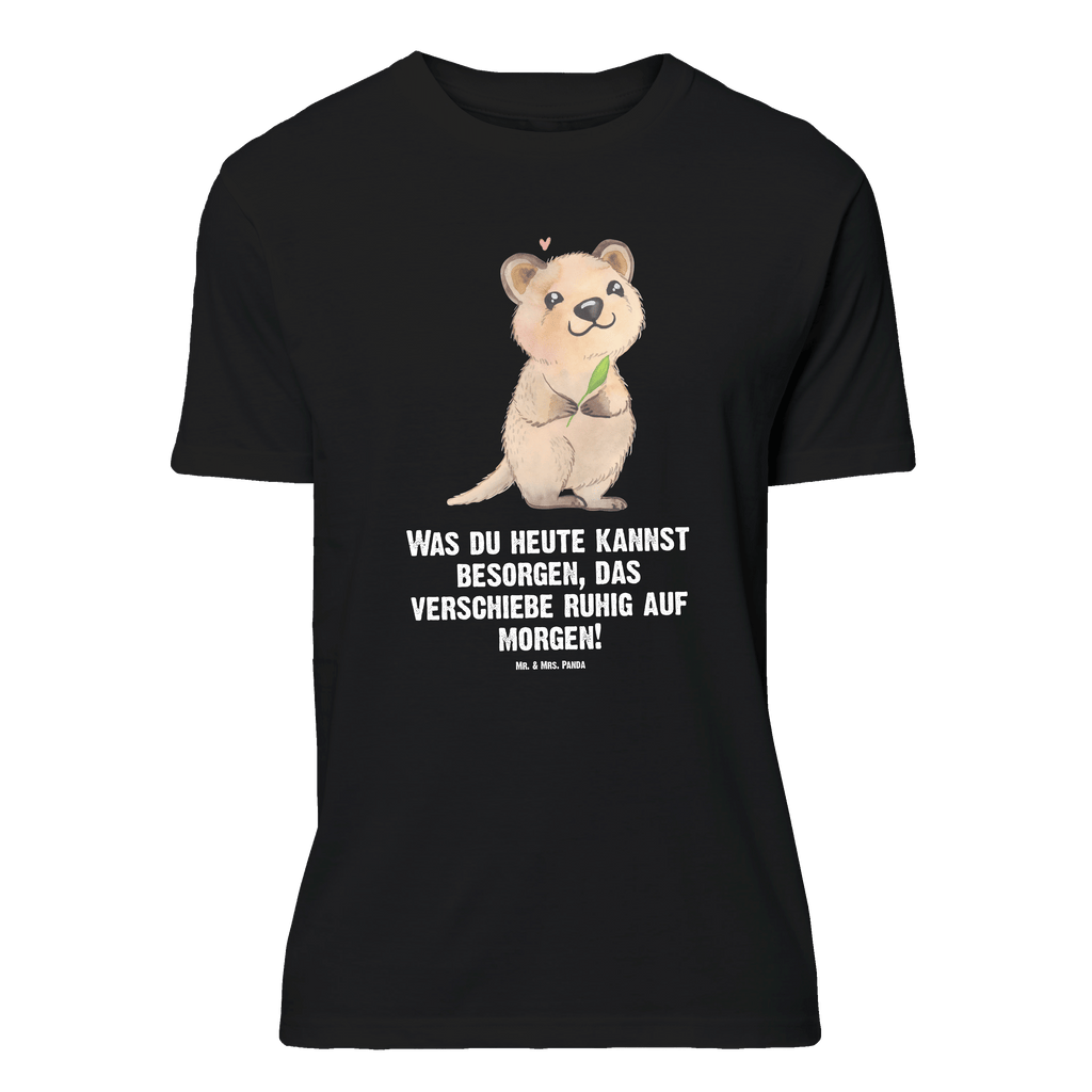 T-Shirt Standard Quokka Happy T-Shirt, Shirt, Tshirt, Lustiges T-Shirt, T-Shirt mit Spruch, Party, Junggesellenabschied, Jubiläum, Geburstag, Herrn, Damen, Männer, Frauen, Schlafshirt, Nachthemd, Sprüche, Tiermotive, Gute Laune, lustige Sprüche, Tiere, Quokka, Verschieben, Aufschieberitis, Lustiger Spruch, Niedliches Tier, Dinge erledigen