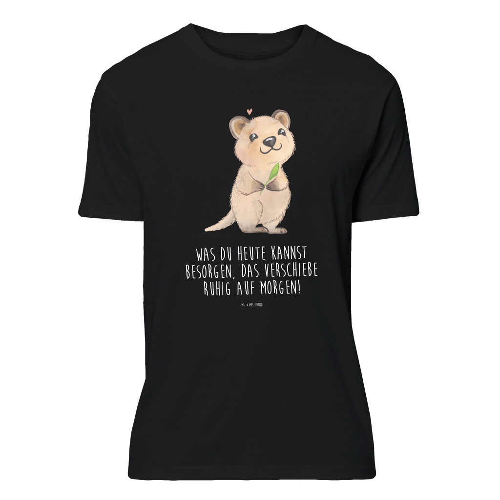 T-Shirt Standard Quokka Happy T-Shirt, Shirt, Tshirt, Lustiges T-Shirt, T-Shirt mit Spruch, Party, Junggesellenabschied, Jubiläum, Geburstag, Herrn, Damen, Männer, Frauen, Schlafshirt, Nachthemd, Sprüche, Tiermotive, Gute Laune, lustige Sprüche, Tiere, Quokka, Verschieben, Aufschieberitis, Lustiger Spruch, Niedliches Tier, Dinge erledigen