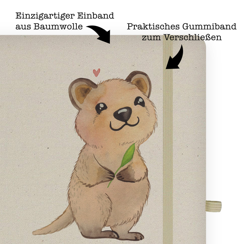 Baumwoll Notizbuch Quokka Happy Notizen, Eintragebuch, Tagebuch, Notizblock, Adressbuch, Journal, Kladde, Skizzenbuch, Notizheft, Schreibbuch, Schreibheft, Tiermotive, Gute Laune, lustige Sprüche, Tiere, Quokka, Verschieben, Aufschieberitis, Lustiger Spruch, Niedliches Tier, Dinge erledigen