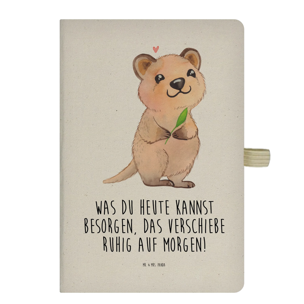 Baumwoll Notizbuch Quokka Happy Notizen, Eintragebuch, Tagebuch, Notizblock, Adressbuch, Journal, Kladde, Skizzenbuch, Notizheft, Schreibbuch, Schreibheft, Tiermotive, Gute Laune, lustige Sprüche, Tiere, Quokka, Verschieben, Aufschieberitis, Lustiger Spruch, Niedliches Tier, Dinge erledigen