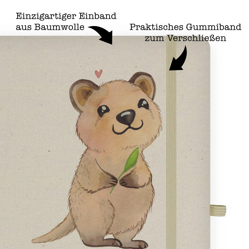 Baumwoll Notizbuch Quokka Happy Notizen, Eintragebuch, Tagebuch, Notizblock, Adressbuch, Journal, Kladde, Skizzenbuch, Notizheft, Schreibbuch, Schreibheft, Tiermotive, Gute Laune, lustige Sprüche, Tiere, Quokka, Verschieben, Aufschieberitis, Lustiger Spruch, Niedliches Tier, Dinge erledigen