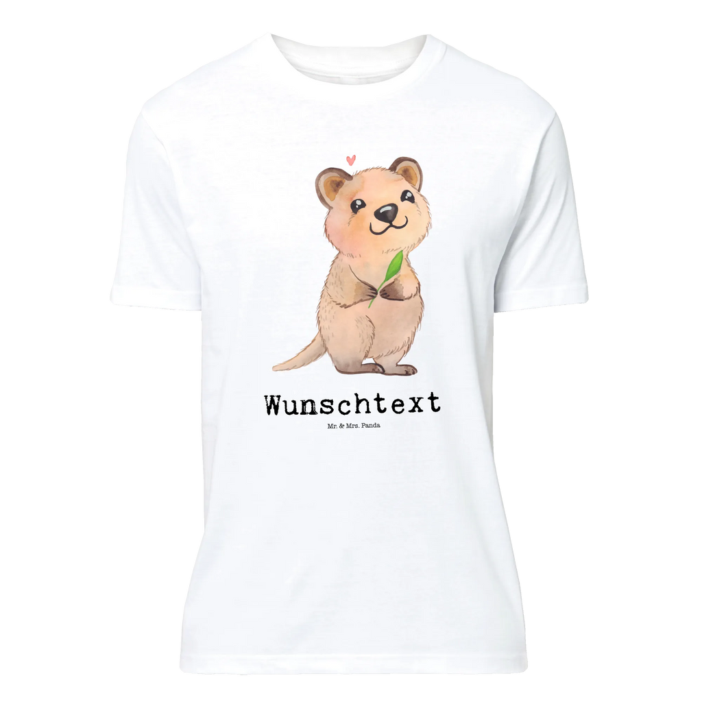 Personalisiertes T-Shirt Quokka Happy T-Shirt Personalisiert, T-Shirt mit Namen, T-Shirt mit Aufruck, Männer, Frauen, Tiermotive, Gute Laune, lustige Sprüche, Tiere, Quokka, Verschieben, Aufschieberitis, Lustiger Spruch, Niedliches Tier, Dinge erledigen