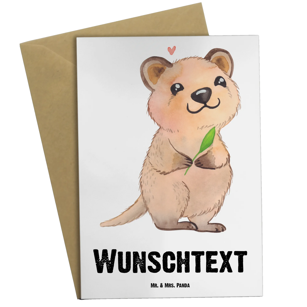 Personalisierte Grußkarte Quokka Happy Personalisierte Grußkarte, Personalisiertere Klappkarte, Personalisierte Einladungskarte, Personalisierte Glückwunschkarte, Personalisierte Hochzeitskarte, Personalisierte Geburtstagskarte, Grußkarte mit Namen, Grußkarte selber drucken, Grußkarte selbst gestalten, Grußkarte mit persönlichen Nachrichten, Grußkarte als Geldgeschenk, Grußkarten personalisiert, Personalisierte Karte, Tiermotive, Gute Laune, lustige Sprüche, Tiere, Quokka, Verschieben, Aufschieberitis, Lustiger Spruch, Niedliches Tier, Dinge erledigen