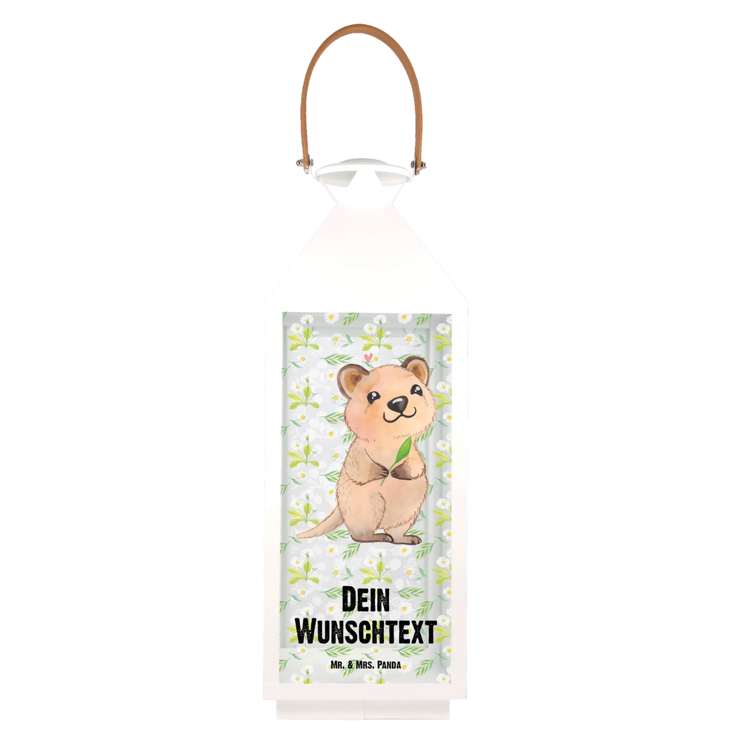 Personalisierte Deko Laterne Quokka Happy Gartenlampe, Gartenleuchte, Gartendekoration, Gartenlicht, Laterne kleine Laternen, XXL Laternen, Laterne groß, Tiermotive, Gute Laune, lustige Sprüche, Tiere, Quokka, Verschieben, Aufschieberitis, Lustiger Spruch, Niedliches Tier, Dinge erledigen