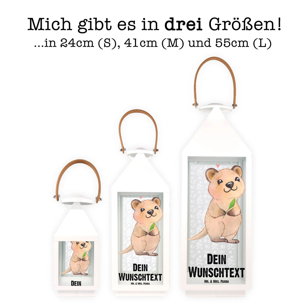 Personalisierte Deko Laterne Quokka Happy Gartenlampe, Gartenleuchte, Gartendekoration, Gartenlicht, Laterne kleine Laternen, XXL Laternen, Laterne groß, Tiermotive, Gute Laune, lustige Sprüche, Tiere, Quokka, Verschieben, Aufschieberitis, Lustiger Spruch, Niedliches Tier, Dinge erledigen