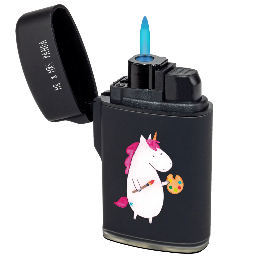 Feuerzeug Einhorn Künstler Feuerzeug, Feuerzeuge, Sturmfeuerzeug, Gasfeuerzeug, Luxus Feuerzeug, Sturmfeuerzeug nachfüllbar, Einhorn, Einhörner, Einhorn Deko, Unicorn, Englisch, Künstler, Artist, Malen, Zeichnen, Welt, Farbe, Stift, Pinsel, Geschenk, Maler