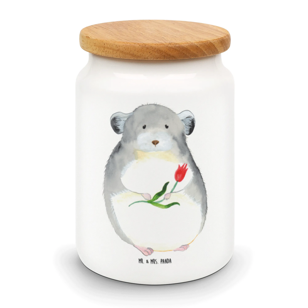 Vorratsdose Chinchilla mit Blume Vorratsdose, Keksdose, Keramikdose, Leckerlidose, Dose, Vorratsbehälter, Aufbewahrungsdose, Vorratsdosen, Frischhaltedose, Frischhaltedosen, Aufbewahrungsdosen, Aufbewahrungsbehälter, Vorratsdosen Keramik, Aufbewahrungsdosen Küche, Küchenbehälter, Vorratsbehälter Küche, Vorratsdosen Mehl, Mottensichere Vorratsdosen, Schüttdosen, Tiermotive, Gute Laune, lustige Sprüche, Tiere, Chinchilla, Chinchillas, Liebeskummer, Kummer, Depressionen, traurig sein, Chaos, Glücklichsein, Büro, Büroalltag