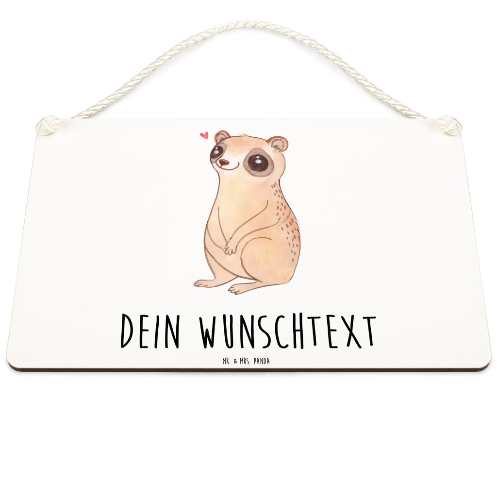 Personalisiertes Deko Schild Plumplori Glücklich Dekoschild, Deko Schild, Schild, Tür Schild, Türschild, Holzschild, Wandschild, Wanddeko, Tiermotive, Gute Laune, lustige Sprüche, Tiere, Plumplori, Niedlich, Glück