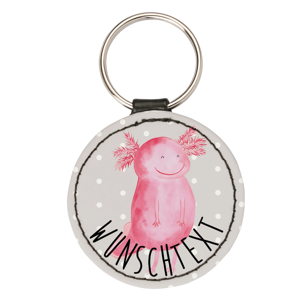 Personalisierter Schlüsselanhänger Axolotl glücklich Personalisierter Schlüsselanhänger, Personalisierter Anhänger, Personalisierter Taschenanhänger, Personalisierter Glücksbringer, Personalisierter Schutzengel, Schlüsselanhänger mit Namen, Anhänger mit Namen, Glücksbringer mit Namen, Schlüsselanhänger Wunschtext, Schlüsselanhänger selbst gestalten, Axolotl, Molch, Axolot, Schwanzlurch, Lurch, Lurche, Motivation, gute Laune