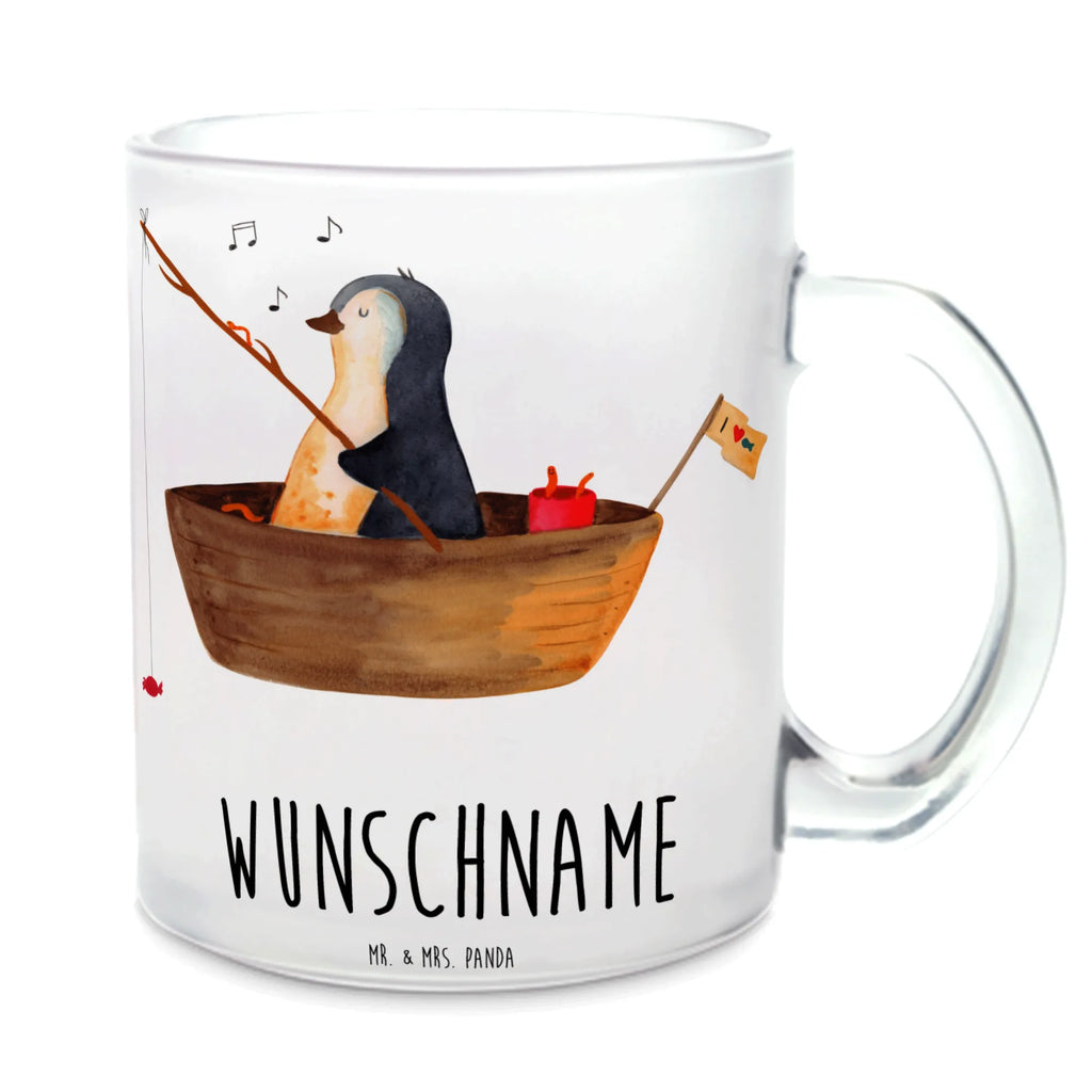 Personalisierte Teetasse Pinguin Angelboot Personalisierte Teetasse, Personalisiertes Teeglas, Personalisierter Teebecher, Personalisierte Glas Teetasse, Personalisierte Teetasse aus Glas, Teetasse mit Namen, Teeglas mit Namen, Teebecher mit Namen, Glas Teetasse mit Namen, Teetasse aus Glas mit Namen, Teetasse Wunschname, Teetasse selbst gestalten., Pinguin, Pinguine, Angeln, Boot, Angelboot, Lebenslust, Leben, genießen, Motivation, Neustart, Neuanfang, Trennung, Scheidung, Geschenkidee Liebeskummer