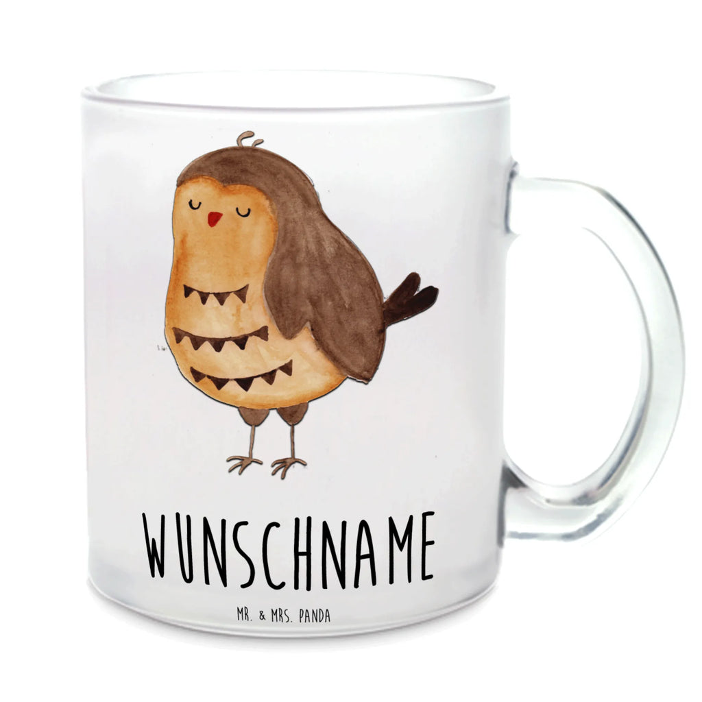 Personalisierte Teetasse Eule Zufrieden Personalisierte Teetasse, Personalisiertes Teeglas, Personalisierter Teebecher, Personalisierte Glas Teetasse, Personalisierte Teetasse aus Glas, Teetasse mit Namen, Teeglas mit Namen, Teebecher mit Namen, Glas Teetasse mit Namen, Teetasse aus Glas mit Namen, Teetasse Wunschname, Teetasse selbst gestalten., Eule, Eule Spruch, Eule deko, Owl, Liebe Spruch, Romantisch, Wortspiel lustig, Spruch schön, Geschenk Hochzeitstag