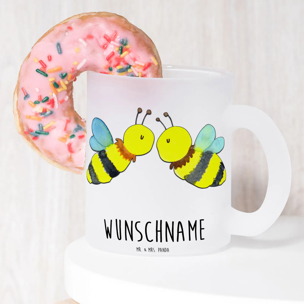 Personalisierte Teetasse Biene Liebe Personalisierte Teetasse, Personalisiertes Teeglas, Personalisierter Teebecher, Personalisierte Glas Teetasse, Personalisierte Teetasse aus Glas, Teetasse mit Namen, Teeglas mit Namen, Teebecher mit Namen, Glas Teetasse mit Namen, Teetasse aus Glas mit Namen, Teetasse Wunschname, Teetasse selbst gestalten., Biene, Wespe, Hummel