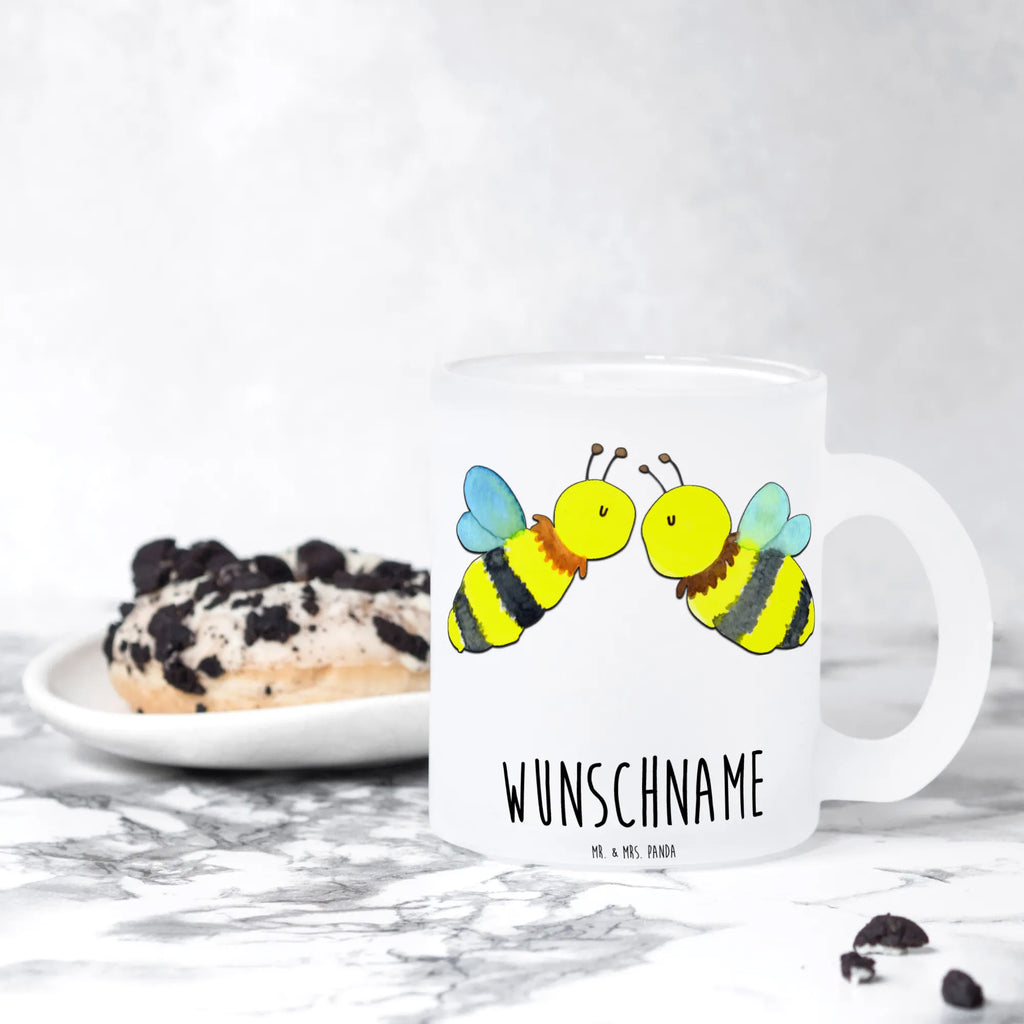 Personalisierte Teetasse Biene Liebe Personalisierte Teetasse, Personalisiertes Teeglas, Personalisierter Teebecher, Personalisierte Glas Teetasse, Personalisierte Teetasse aus Glas, Teetasse mit Namen, Teeglas mit Namen, Teebecher mit Namen, Glas Teetasse mit Namen, Teetasse aus Glas mit Namen, Teetasse Wunschname, Teetasse selbst gestalten., Biene, Wespe, Hummel