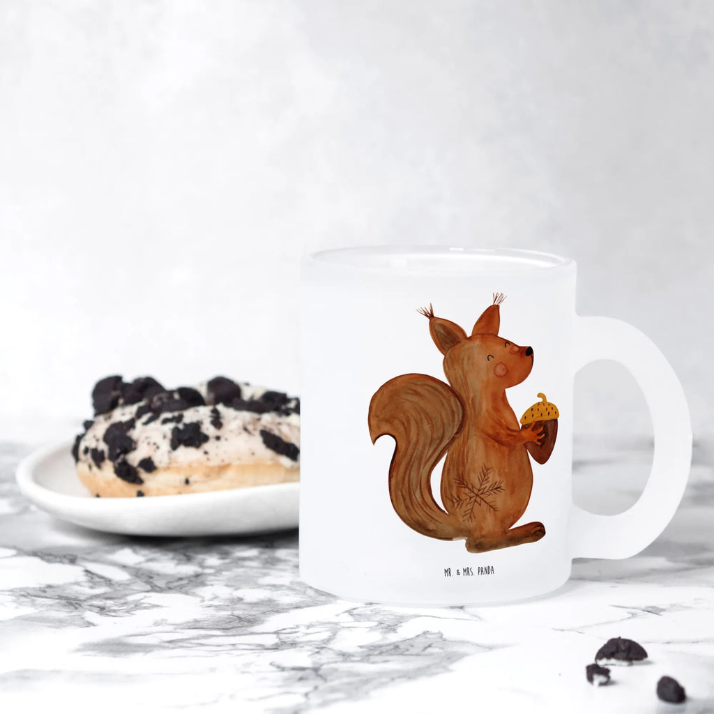 Teetasse Eichhörnchen Weihnachten Teetasse, Teeglas, Teebecher, Tasse mit Henkel, Tasse, Glas Teetasse, Teetasse aus Glas, Winter, Weihnachten, Weihnachtsdeko, Nikolaus, Advent, Heiligabend, Wintermotiv, Frohe Weihnachten, Frohes neues Jahr, Guten Rutsch, Weihnachtsmotiv, Weihnachtsgruß, Neujahr, Vogel