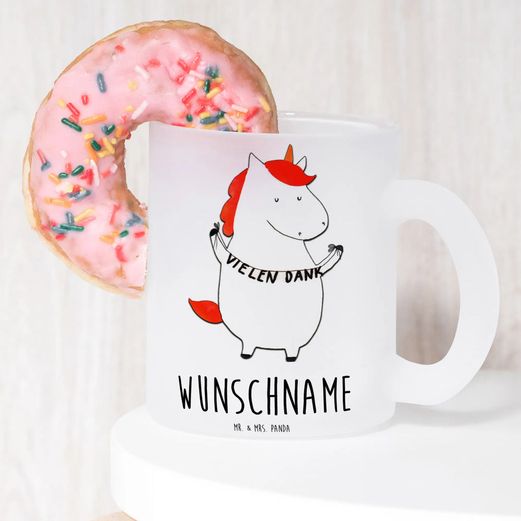 Personalisierte Teetasse Einhorn Dankeschön Personalisierte Teetasse, Personalisiertes Teeglas, Personalisierter Teebecher, Personalisierte Glas Teetasse, Personalisierte Teetasse aus Glas, Teetasse mit Namen, Teeglas mit Namen, Teebecher mit Namen, Glas Teetasse mit Namen, Teetasse aus Glas mit Namen, Teetasse Wunschname, Teetasse selbst gestalten., Einhorn, Einhörner, Einhorn Deko, Unicorn, Danke, vielen Dank, Dankeschön, Danksagung