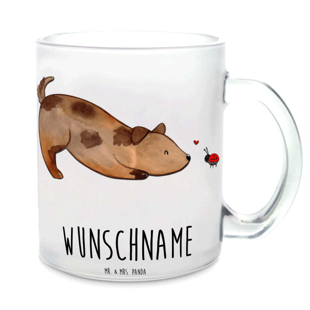 Personalisierte Teetasse Hund Marienkäfer Personalisierte Teetasse, Personalisiertes Teeglas, Personalisierter Teebecher, Personalisierte Glas Teetasse, Personalisierte Teetasse aus Glas, Teetasse mit Namen, Teeglas mit Namen, Teebecher mit Namen, Glas Teetasse mit Namen, Teetasse aus Glas mit Namen, Teetasse Wunschname, Teetasse selbst gestalten., Hund, Hundemotiv, Haustier, Hunderasse, Tierliebhaber, Hundebesitzer, Sprüche, Hunde, Hundespruch, Marienkäfer, Mischling, Mischlinghund