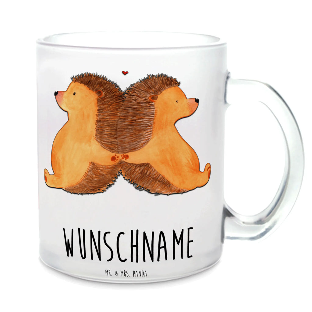 Personalisierte Teetasse Igel händchenhaltend Personalisierte Teetasse, Personalisiertes Teeglas, Personalisierter Teebecher, Personalisierte Glas Teetasse, Personalisierte Teetasse aus Glas, Teetasse mit Namen, Teeglas mit Namen, Teebecher mit Namen, Glas Teetasse mit Namen, Teetasse aus Glas mit Namen, Teetasse Wunschname, Teetasse selbst gestalten., Liebe, Partner, Freund, Freundin, Ehemann, Ehefrau, Heiraten, Verlobung, Heiratsantrag, Liebesgeschenk, Jahrestag, Hocheitstag, Igel, Igelliebe, Hand in Hand, Liebesbeweis, große Liebe, Liebesbotschaft, Hochzeit, Lieblingsmensch, Gemeinsamkeit, Love, Geschenk für zwei