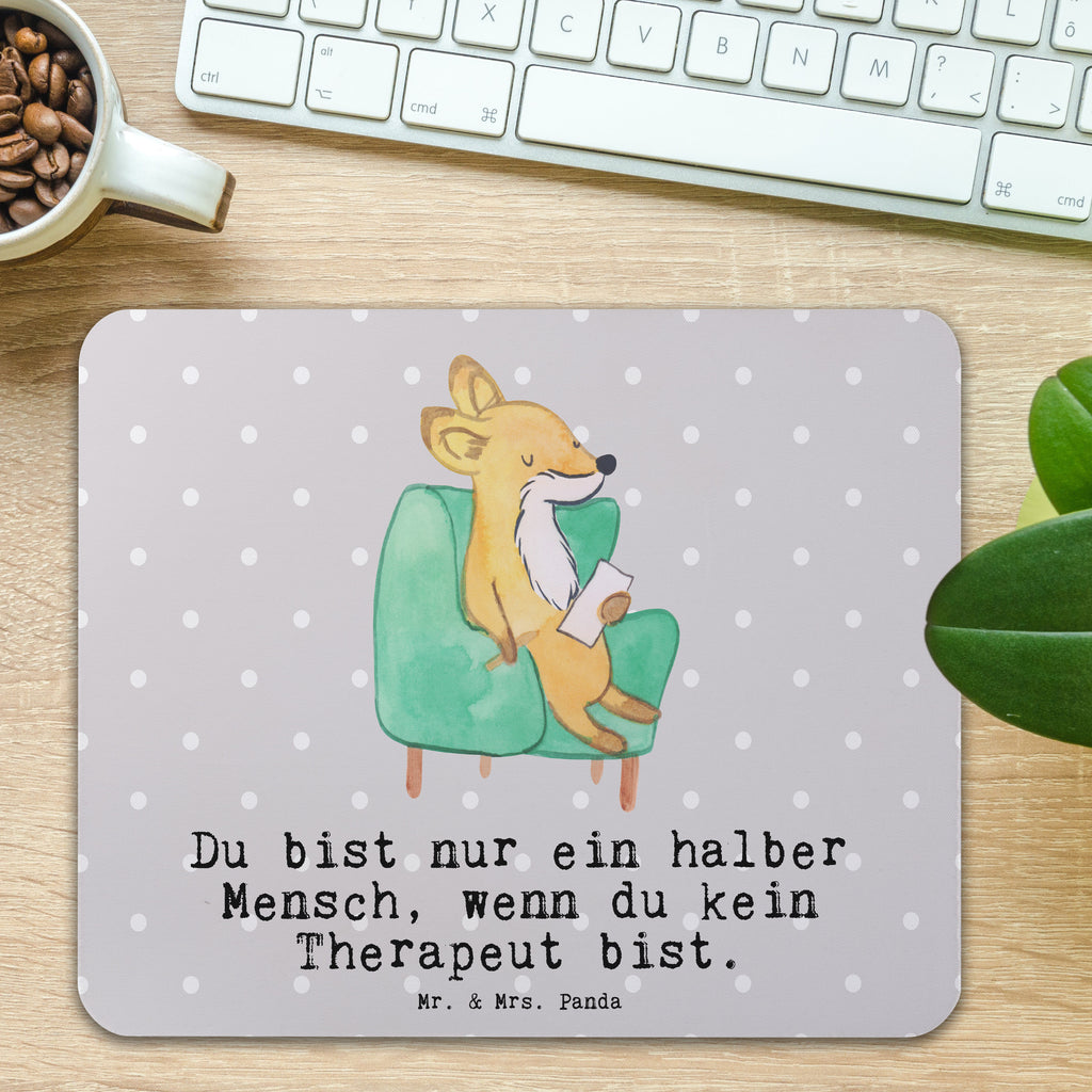 Mauspad Therapeut mit Herz Mousepad, Computer zubehör, Büroausstattung, PC Zubehör, Arbeitszimmer, Mauspad, Einzigartiges Mauspad, Designer Mauspad, Mausunterlage, Mauspad Büro, Beruf, Ausbildung, Jubiläum, Abschied, Rente, Kollege, Kollegin, Geschenk, Schenken, Arbeitskollege, Mitarbeiter, Firma, Danke, Dankeschön