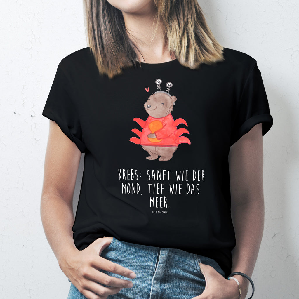 T-Shirt Standard Krebs Astrologie T-Shirt, Shirt, Tshirt, Lustiges T-Shirt, T-Shirt mit Spruch, Party, Junggesellenabschied, Jubiläum, Geburstag, Herrn, Damen, Männer, Frauen, Schlafshirt, Nachthemd, Sprüche, Tierkreiszeichen, Sternzeichen, Horoskop, Astrologie, Aszendent, Krebs, Geburtstagsgeschenk, Geschenk