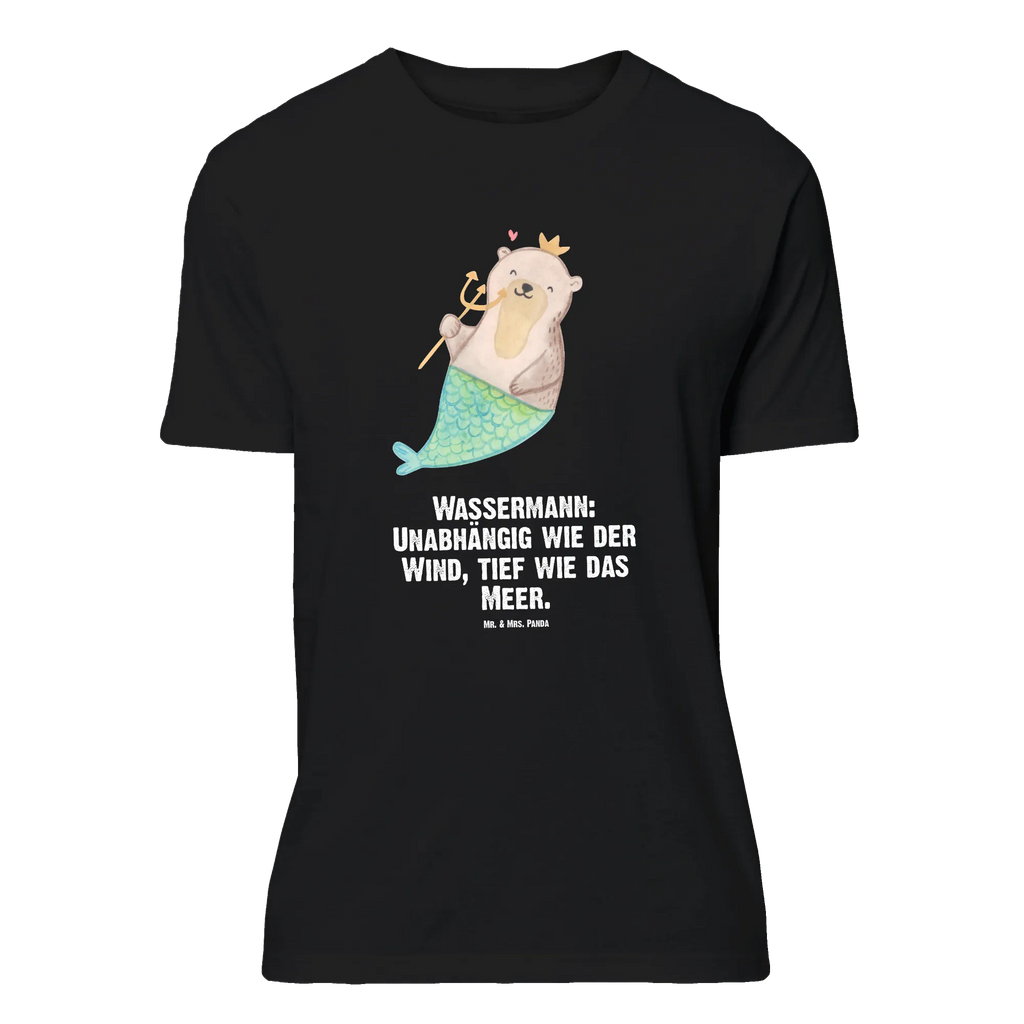 T-Shirt Standard Wassermann Astrologie T-Shirt, Shirt, Tshirt, Lustiges T-Shirt, T-Shirt mit Spruch, Party, Junggesellenabschied, Jubiläum, Geburstag, Herrn, Damen, Männer, Frauen, Schlafshirt, Nachthemd, Sprüche, Tierkreiszeichen, Sternzeichen, Horoskop, Astrologie, Aszendent, Wassermann, Geburtstagsgeschenk, Geschenk