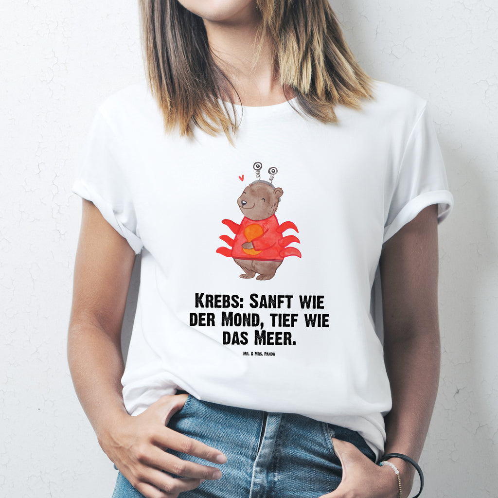 T-Shirt Standard Krebs Astrologie T-Shirt, Shirt, Tshirt, Lustiges T-Shirt, T-Shirt mit Spruch, Party, Junggesellenabschied, Jubiläum, Geburstag, Herrn, Damen, Männer, Frauen, Schlafshirt, Nachthemd, Sprüche, Tierkreiszeichen, Sternzeichen, Horoskop, Astrologie, Aszendent, Krebs, Geburtstagsgeschenk, Geschenk