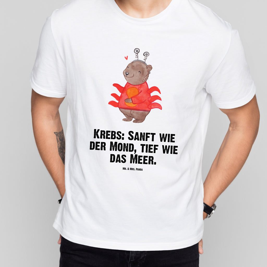 T-Shirt Standard Krebs Astrologie T-Shirt, Shirt, Tshirt, Lustiges T-Shirt, T-Shirt mit Spruch, Party, Junggesellenabschied, Jubiläum, Geburstag, Herrn, Damen, Männer, Frauen, Schlafshirt, Nachthemd, Sprüche, Tierkreiszeichen, Sternzeichen, Horoskop, Astrologie, Aszendent, Krebs, Geburtstagsgeschenk, Geschenk