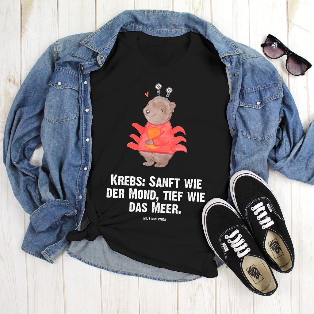 T-Shirt Standard Krebs Astrologie T-Shirt, Shirt, Tshirt, Lustiges T-Shirt, T-Shirt mit Spruch, Party, Junggesellenabschied, Jubiläum, Geburstag, Herrn, Damen, Männer, Frauen, Schlafshirt, Nachthemd, Sprüche, Tierkreiszeichen, Sternzeichen, Horoskop, Astrologie, Aszendent, Krebs, Geburtstagsgeschenk, Geschenk