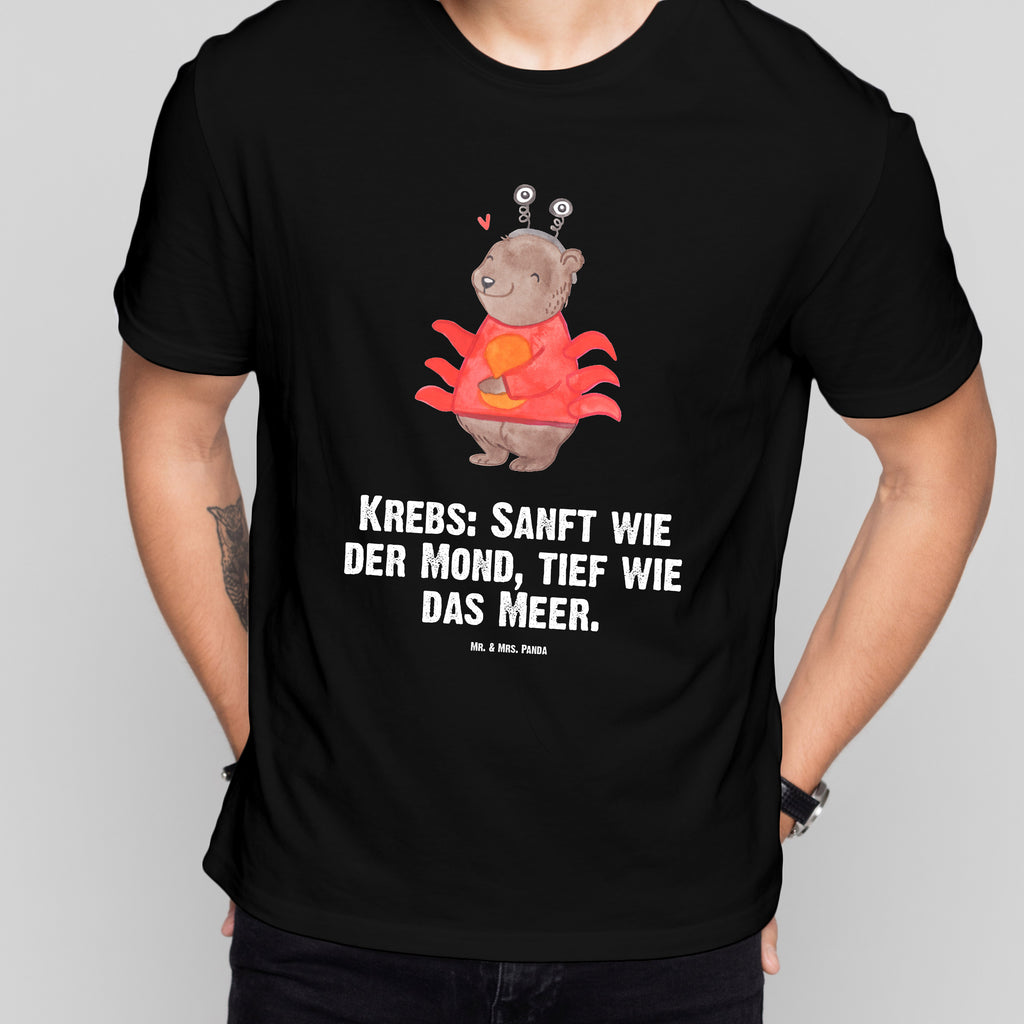 T-Shirt Standard Krebs Astrologie T-Shirt, Shirt, Tshirt, Lustiges T-Shirt, T-Shirt mit Spruch, Party, Junggesellenabschied, Jubiläum, Geburstag, Herrn, Damen, Männer, Frauen, Schlafshirt, Nachthemd, Sprüche, Tierkreiszeichen, Sternzeichen, Horoskop, Astrologie, Aszendent, Krebs, Geburtstagsgeschenk, Geschenk