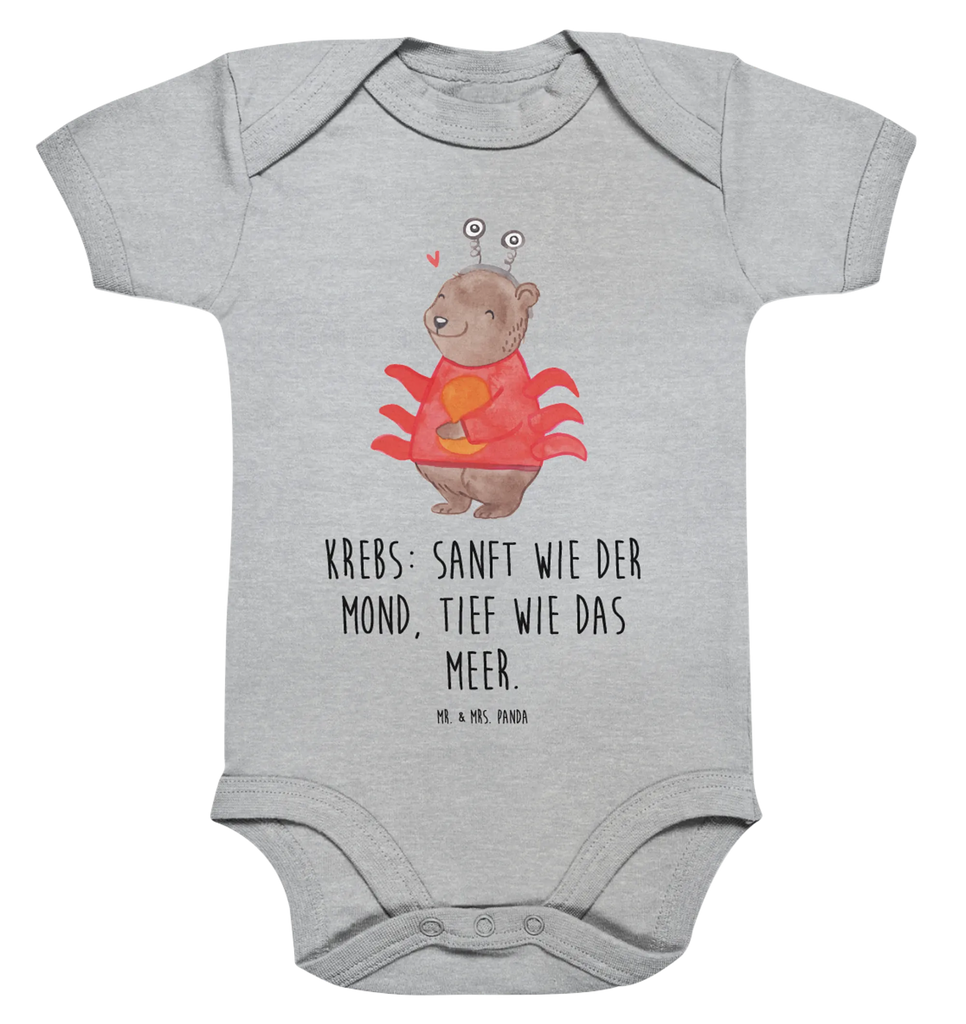 Organic Baby Body Krebs Astrologie Babykleidung, Babystrampler, Strampler, Wickelbody, Baby Erstausstattung, Junge, Mädchen, Tierkreiszeichen, Sternzeichen, Horoskop, Astrologie, Aszendent, Krebs, Geburtstagsgeschenk, Geschenk