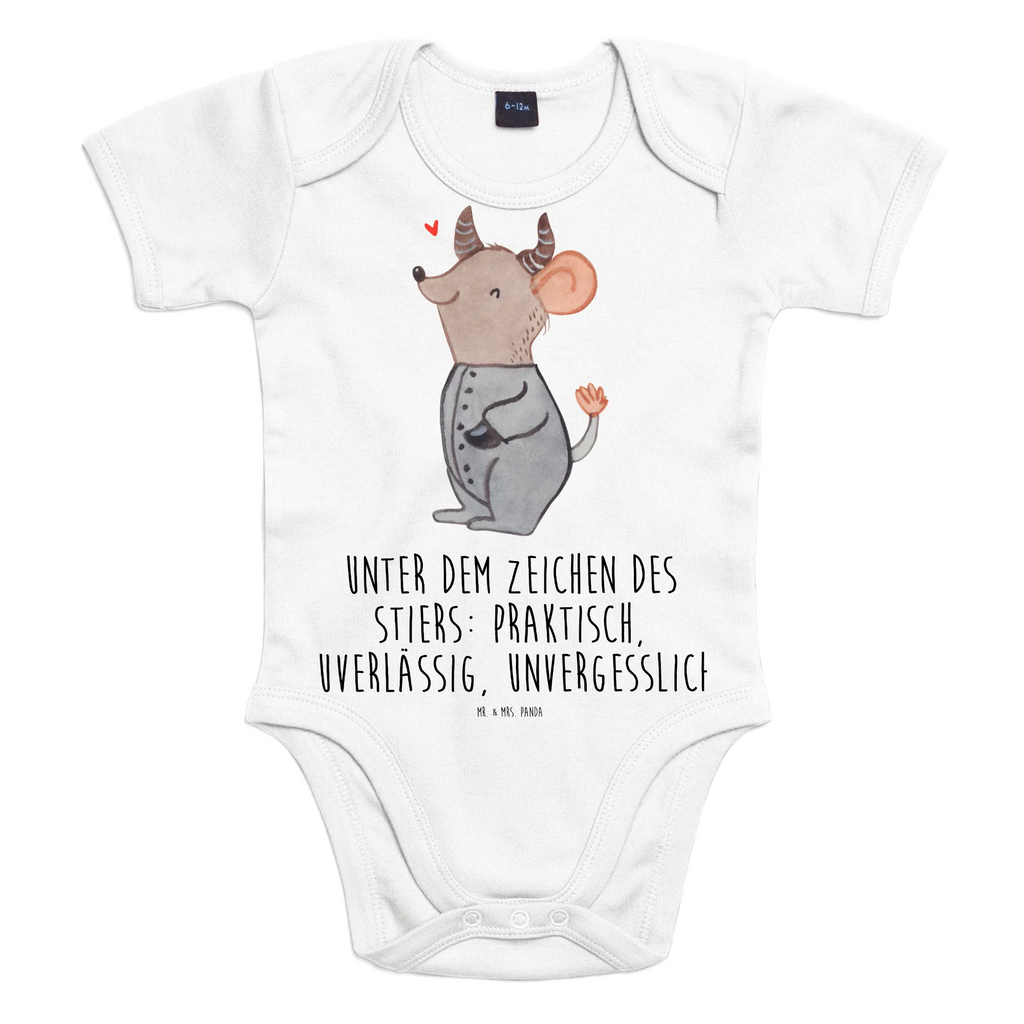 Organic Baby Body Stier Astrologie Babykleidung, Babystrampler, Strampler, Wickelbody, Baby Erstausstattung, Junge, Mädchen, Tierkreiszeichen, Sternzeichen, Horoskop, Astrologie, Aszendent, Stier, Geburtstagsgeschenk, Geschenk, Geschenkidee zum Geburtstag