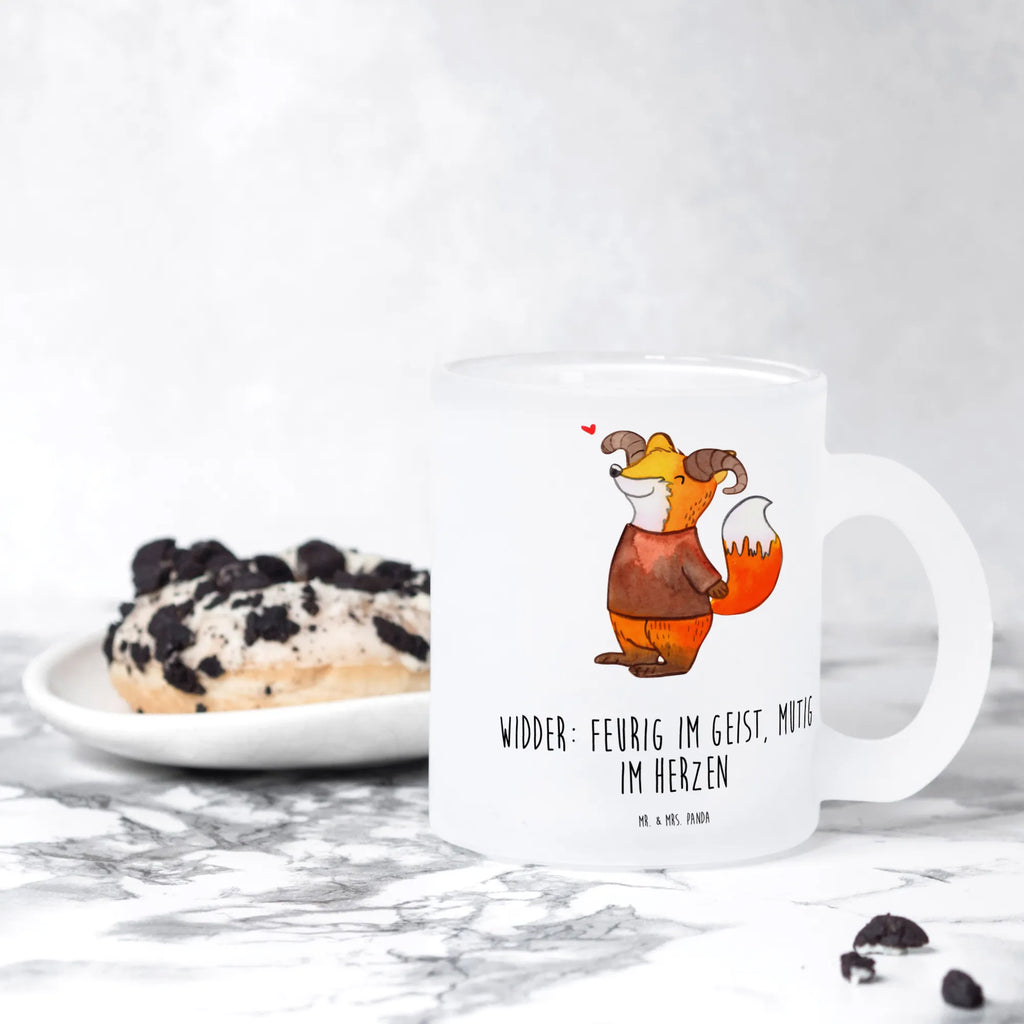 Teetasse Widder Astrologie Teetasse, Teeglas, Teebecher, Tasse mit Henkel, Tasse, Glas Teetasse, Teetasse aus Glas, Tierkreiszeichen, Sternzeichen, Horoskop, Astrologie, Aszendent, Widder, Geburtstagsgeschenk, Geschenk