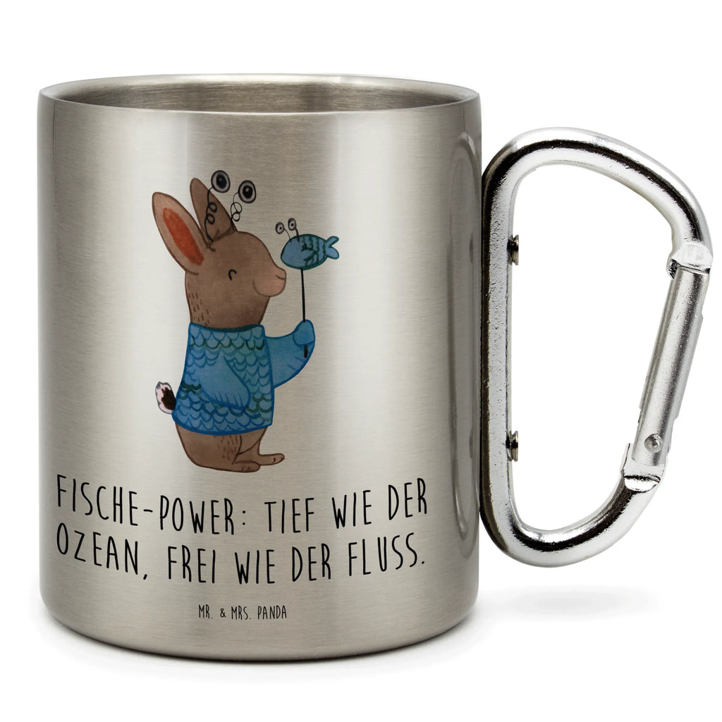 Edelstahlbecher Fische Astrologie Edelstahltasse, Karabiner, Edelstahlbecher, Outdoor, Camping, Tasse, Becher, Tierkreiszeichen, Sternzeichen, Horoskop, Astrologie, Aszendent, Fischer, Geburtstagsgeschenk, Geschenkidee zum Geburtstag