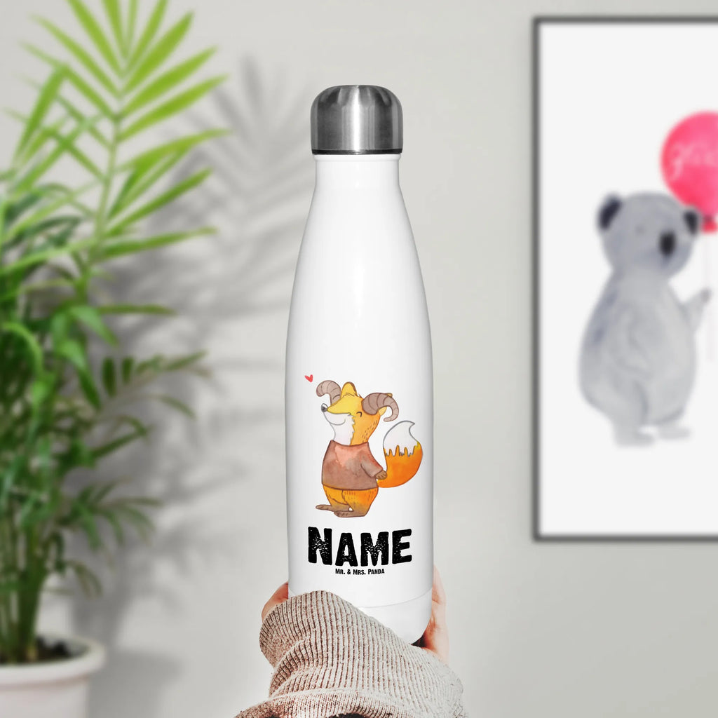 Personalisierte Thermosflasche Widder Astrologie Personalisierte Isolierflasche, Personalisierte Thermoflasche, Personalisierte Trinkflasche, Trinkflasche Mit Namen, Wunschname, Bedrucken, Namensflasche, Tierkreiszeichen, Sternzeichen, Horoskop, Astrologie, Aszendent, Widder, Geburtstagsgeschenk, Geschenk