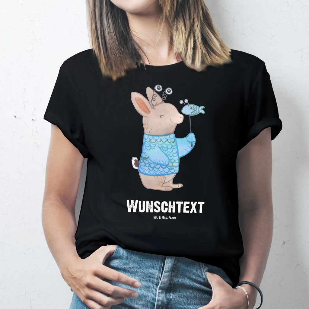 Personalisiertes T-Shirt Fische Astrologie T-Shirt Personalisiert, T-Shirt mit Namen, T-Shirt mit Aufruck, Männer, Frauen, Tierkreiszeichen, Sternzeichen, Horoskop, Astrologie, Aszendent, Fischer, Geburtstagsgeschenk, Geschenkidee zum Geburtstag