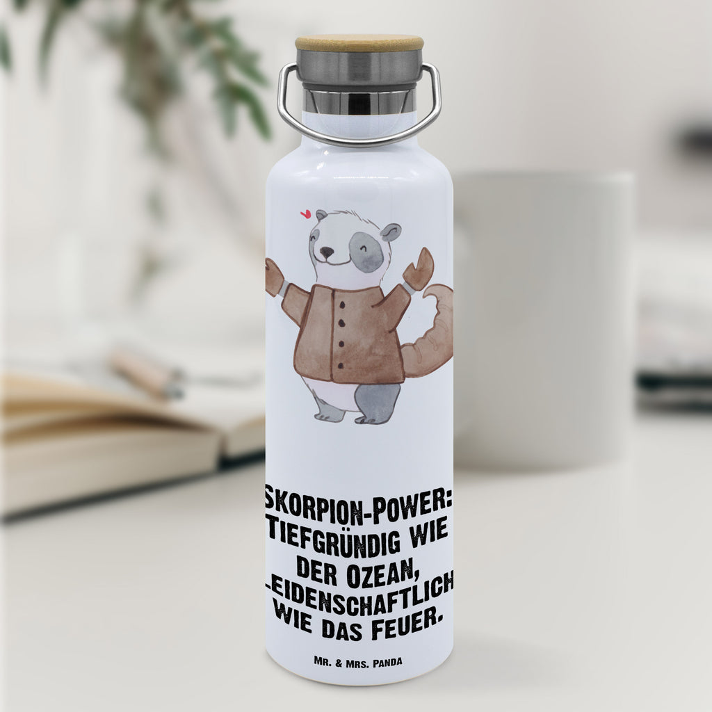 Trinkflasche Skorpion Astrologie Thermosflasche, Isolierflasche, Edelstahl, Trinkflasche, isoliert, Wamrhaltefunktion, Sportflasche, Flasche zum Sport, Sportlerflasche, Tierkreiszeichen, Sternzeichen, Horoskop, Astrologie, Aszendent, Skorpion, Geburtstagsgeschenk, Geschenk